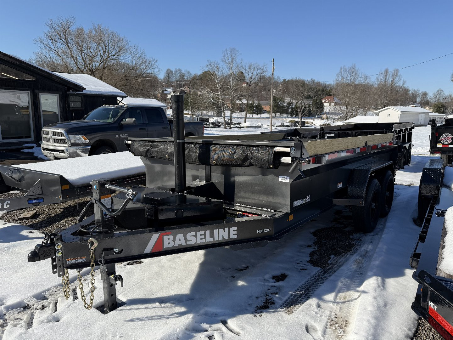 New 2025 Baseline Trailers HDU207 14X82 Dump Trailer