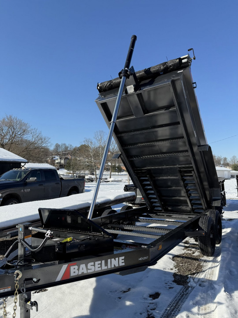 New 2025 Baseline Trailers HDU207 14X82 Dump Trailer