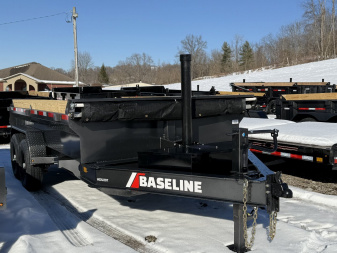New 2025 Baseline Trailers HDU207 14X82 Dump Trailer