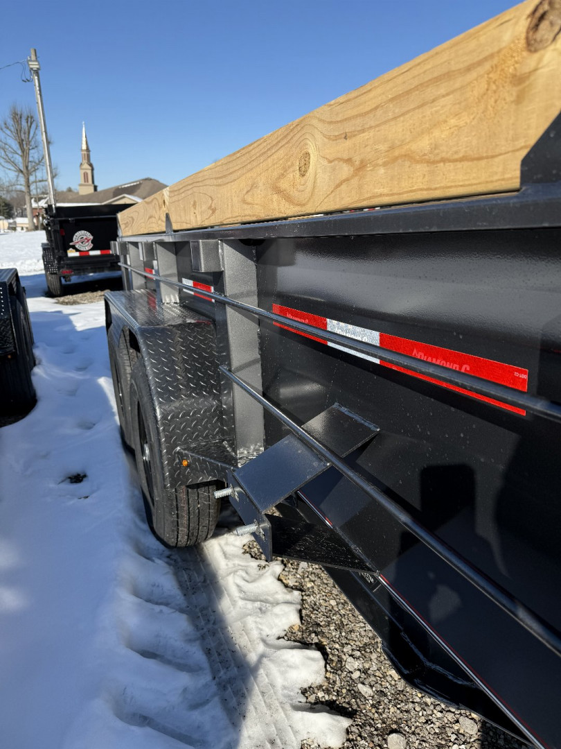 New 2025 Diamond C Trailers MDT206 12X77 Dump Trailer