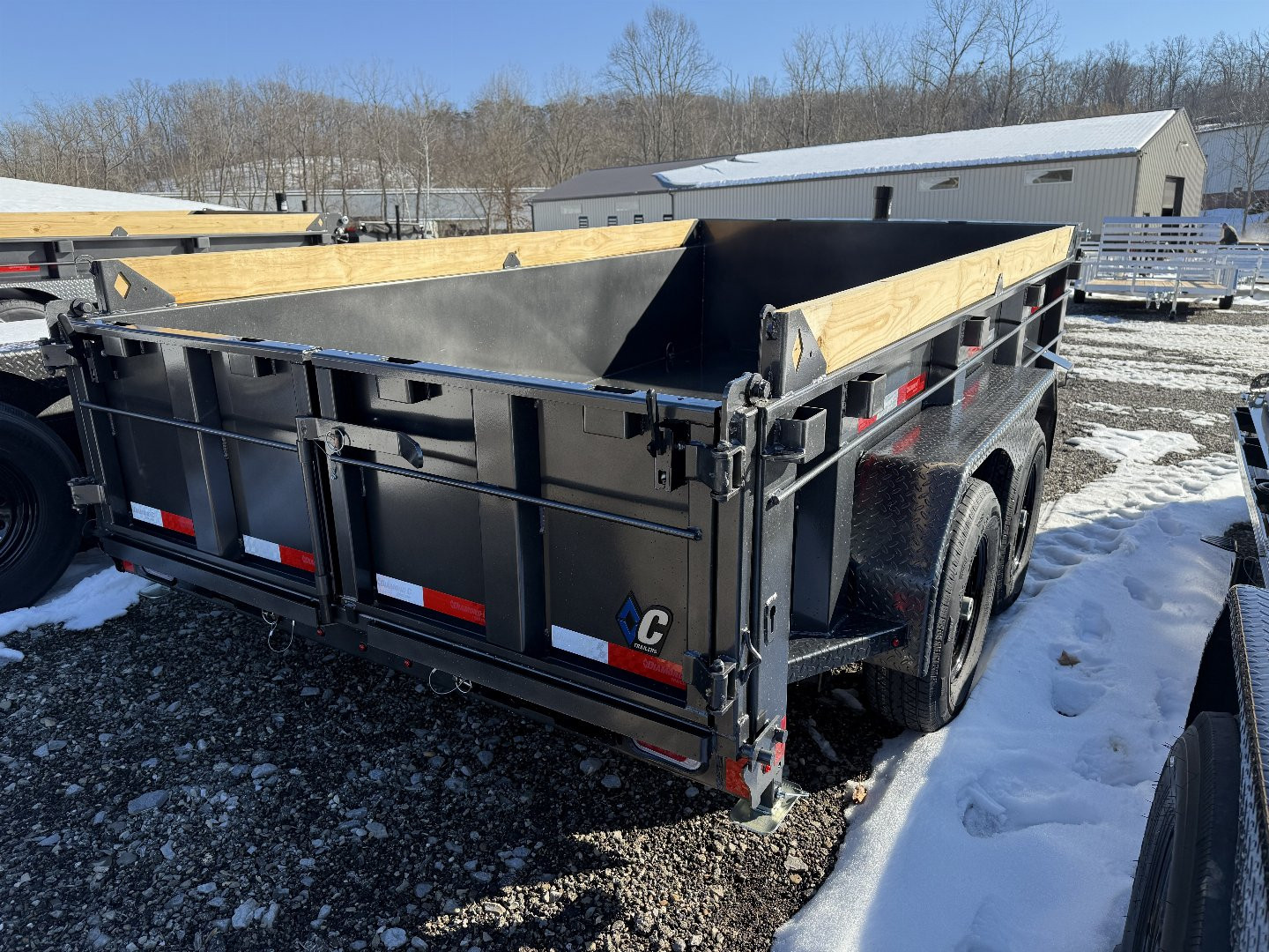 New 2025 Diamond C Trailers MDT206 12X77 Dump Trailer