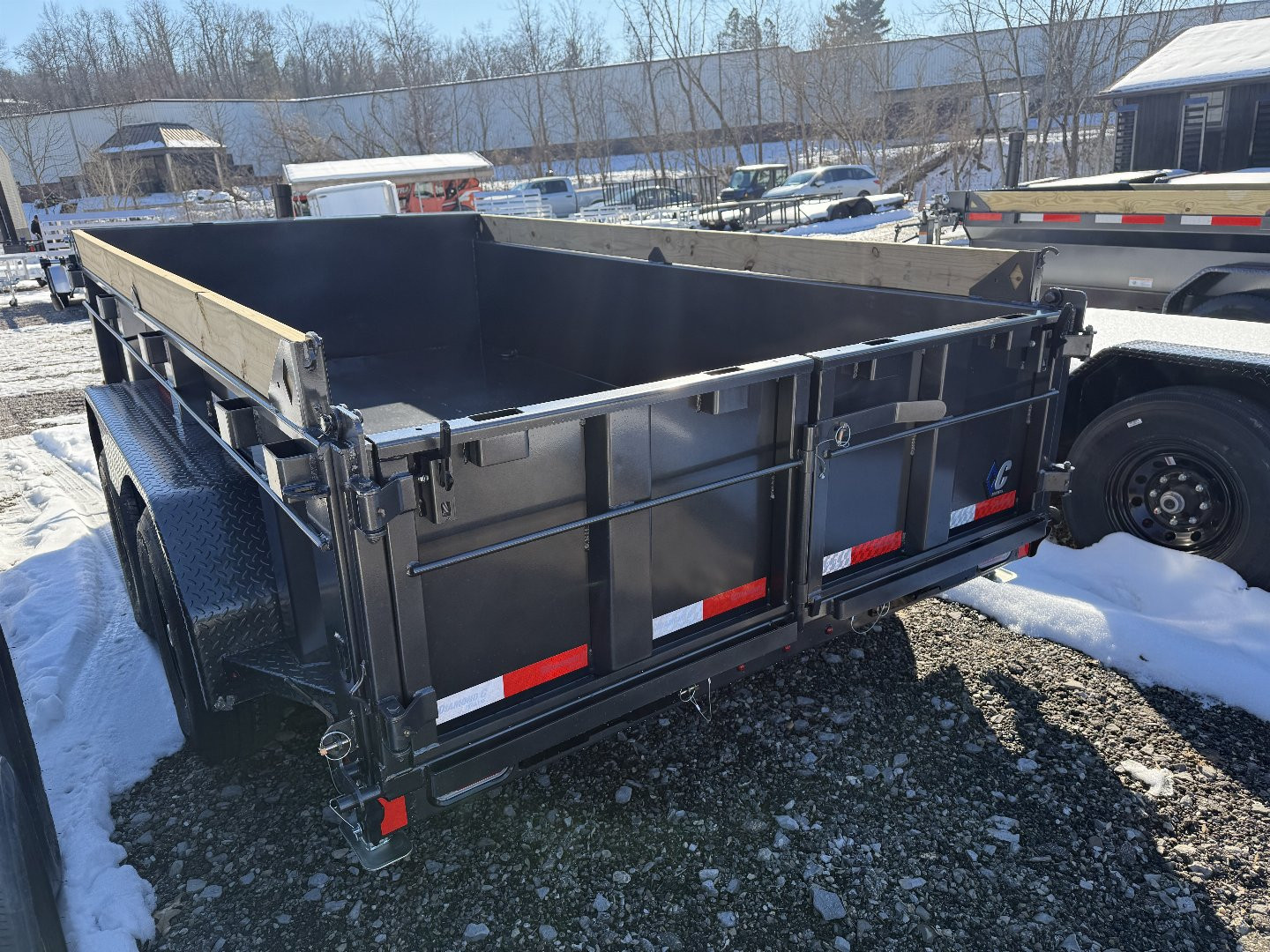 New 2025 Diamond C Trailers MDT206 12X77 Dump Trailer