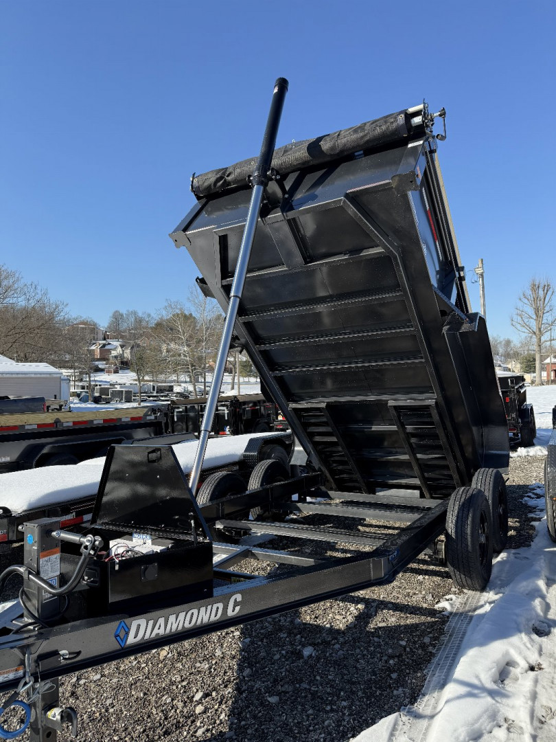 New 2025 Diamond C Trailers MDT206 12X77 Dump Trailer