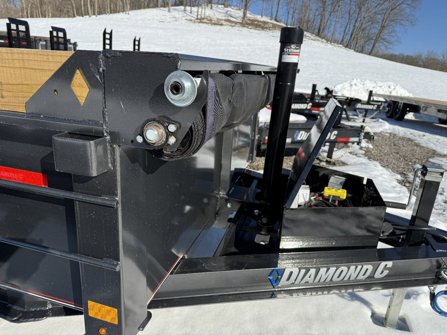 New 2025 Diamond C Trailers MDT206 12X77 Dump Trailer
