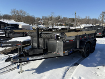 New 2025 Diamond C Trailers MDT206 12X77 Dump Trailer