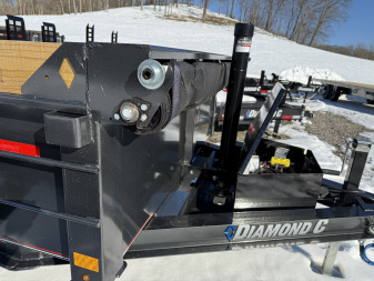 New 2025 Diamond C Trailers MDT206 12X77 Dump Trailer
