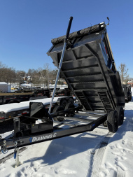 New 2025 Diamond C Trailers MDT206 12X77 Dump Trailer
