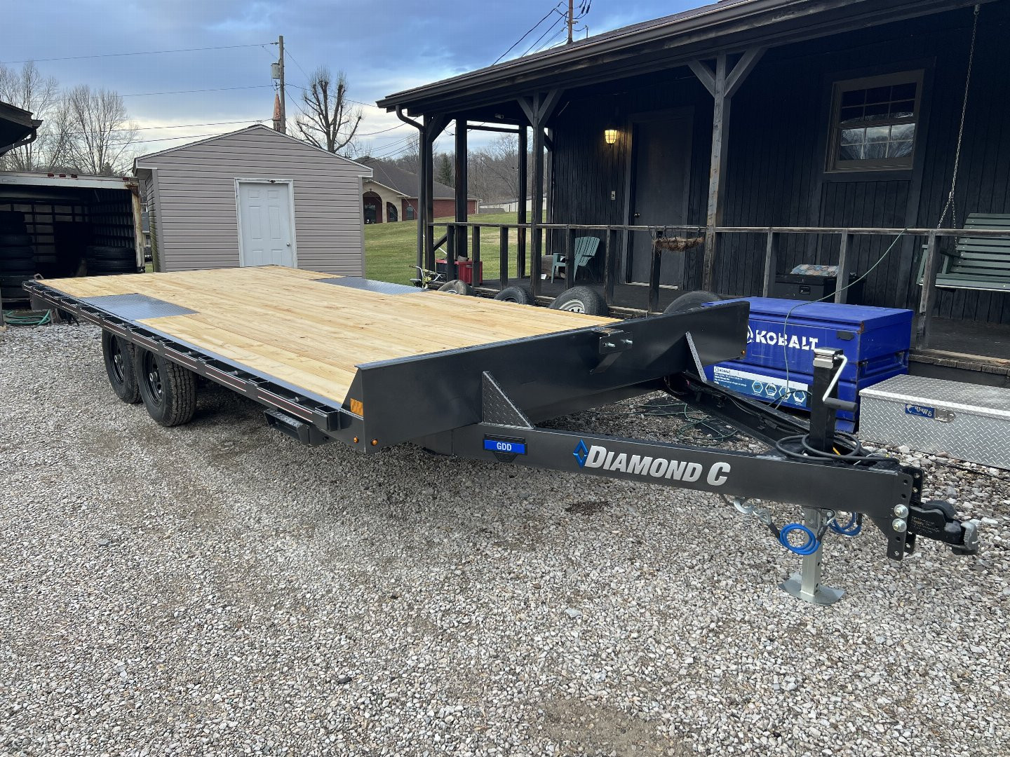 New 2025 Diamond C Trailers GDD 206 20X102 Equipment Trailer