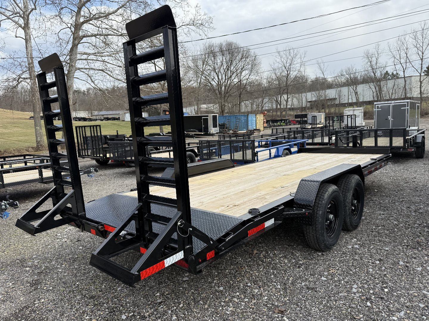 New 2025 Baseline HEQ207 20X82 Equipment Trailer