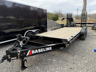 New 2025 Baseline HEQ207 20X82 Equipment Trailer