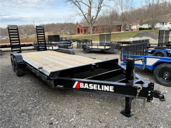 New 2025 Baseline HEQ207 20X82 Equipment Trailer