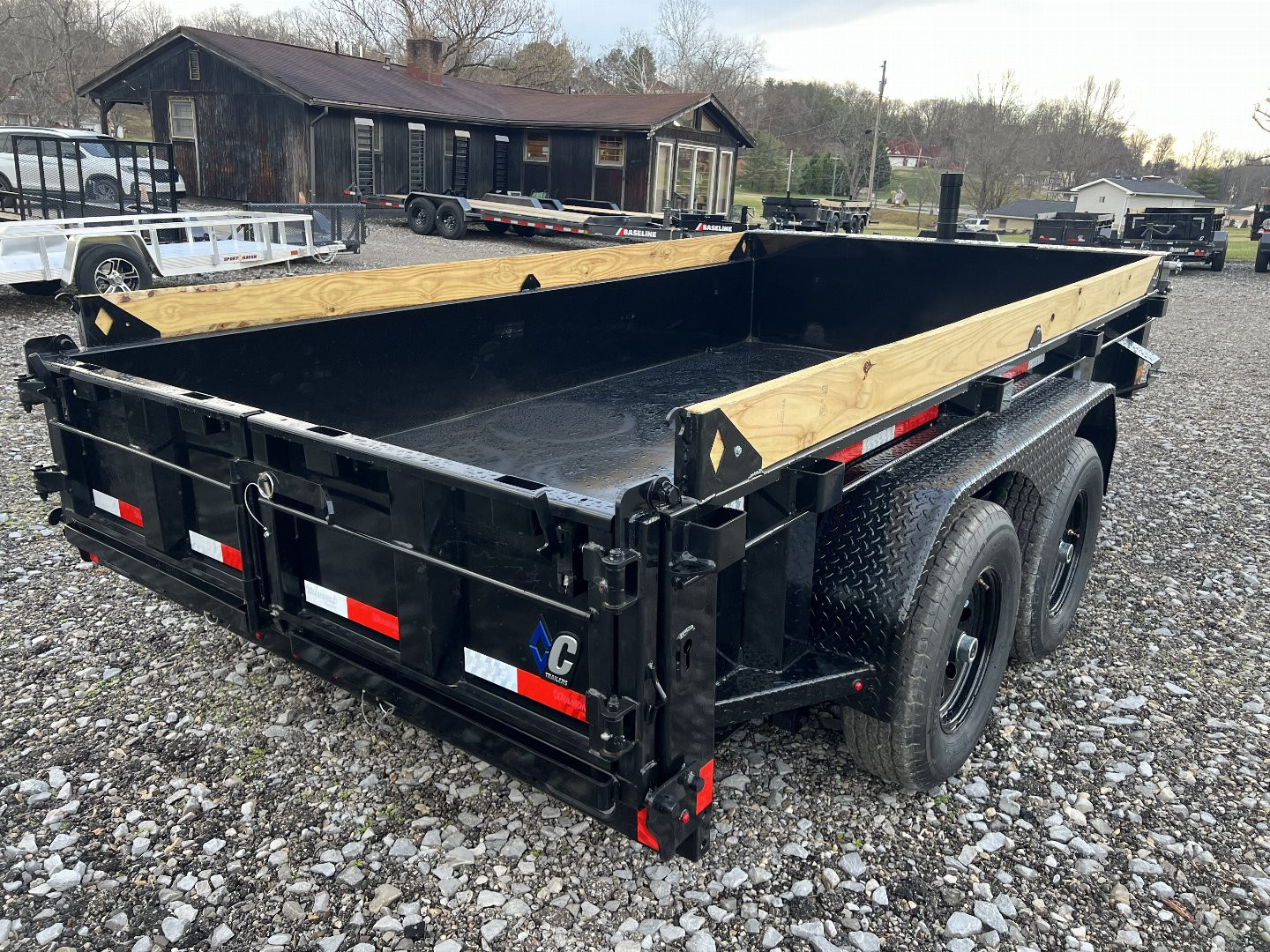 New 2025 Diamond C Trailers MDT206 12X77 Dump Trailer
