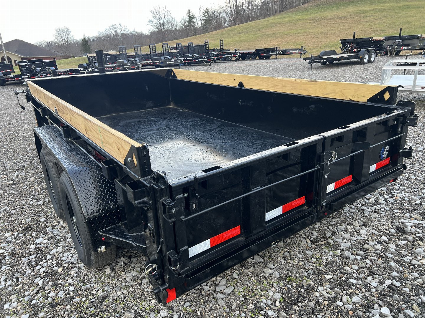New 2025 Diamond C Trailers MDT206 12X77 Dump Trailer