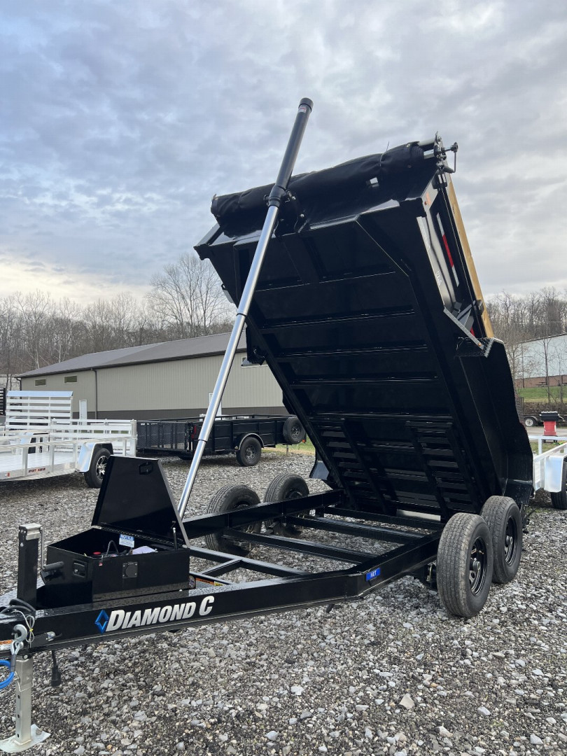 New 2025 Diamond C Trailers MDT206 12X77 Dump Trailer