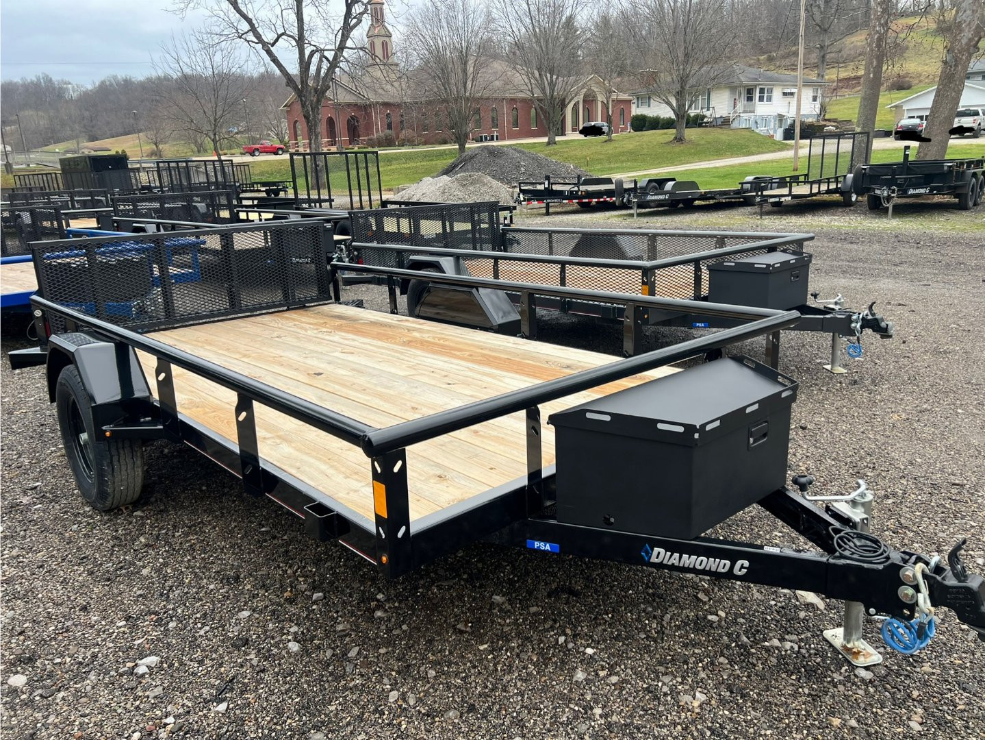 New 2025 Diamond C Trailers PSA135 12X77 Utility Trailer