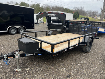 New 2025 Diamond C Trailers PSA135 12X77 Utility Trailer