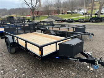 New 2025 Diamond C Trailers PSA135 12X77 Utility Trailer