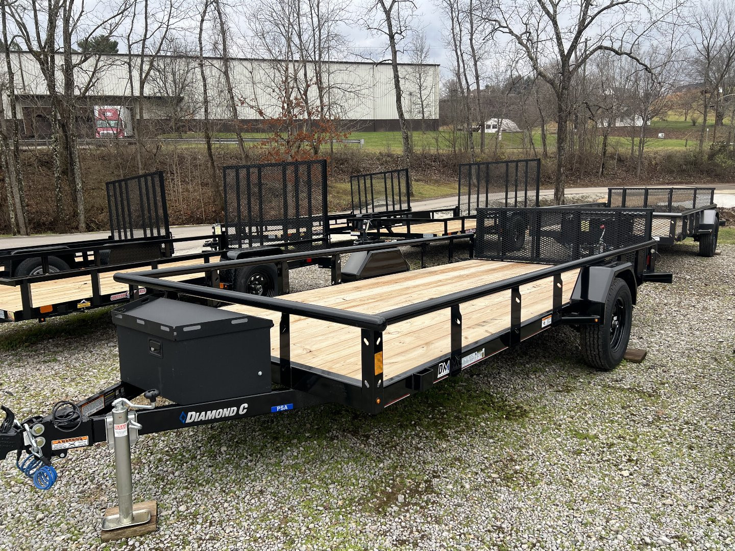 New 2025 Diamond C Trailers PSA135 14X77 Utility Trailer