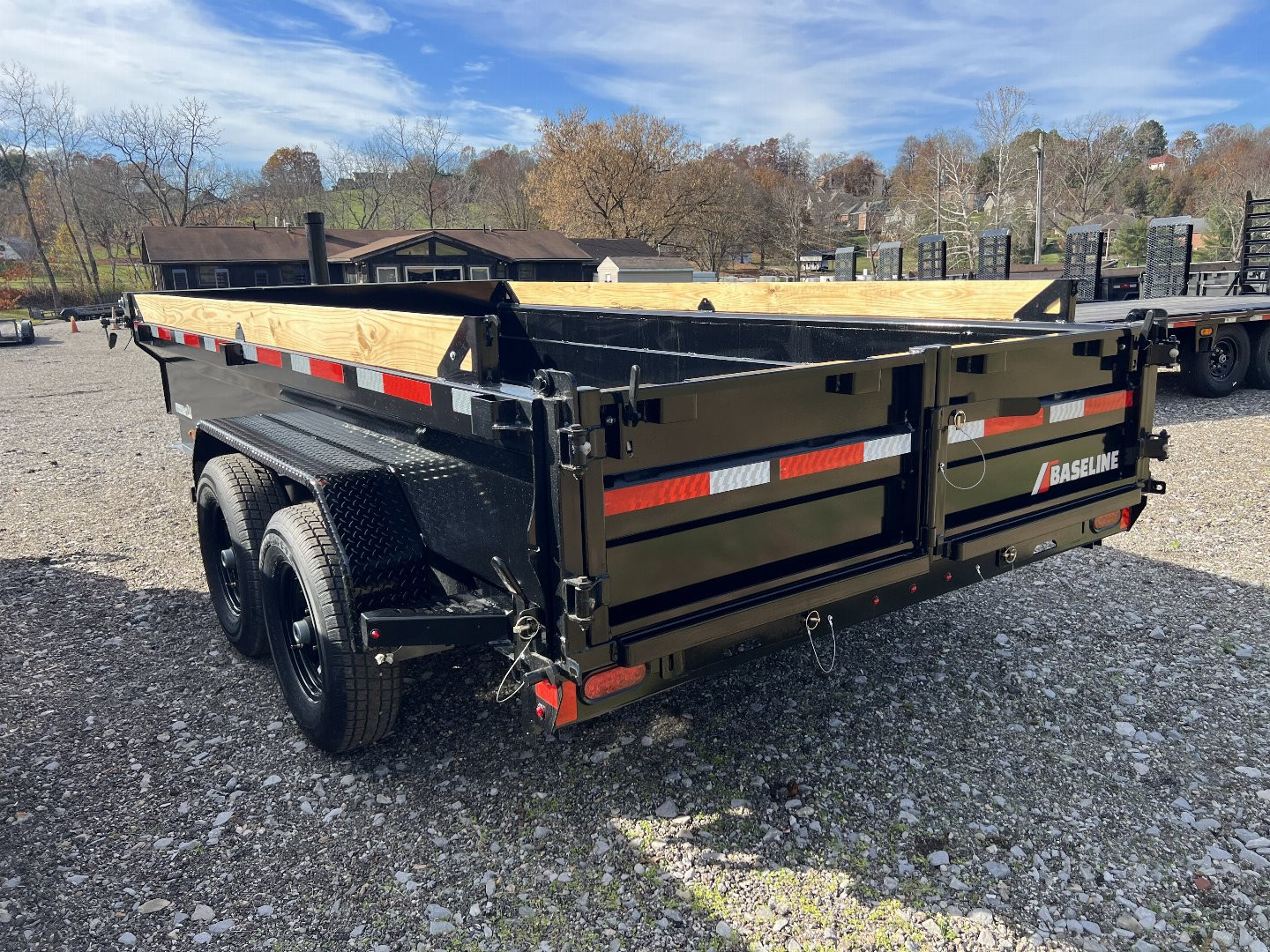 New 2025 Baseline HDU207 14X82 Dump Trailer