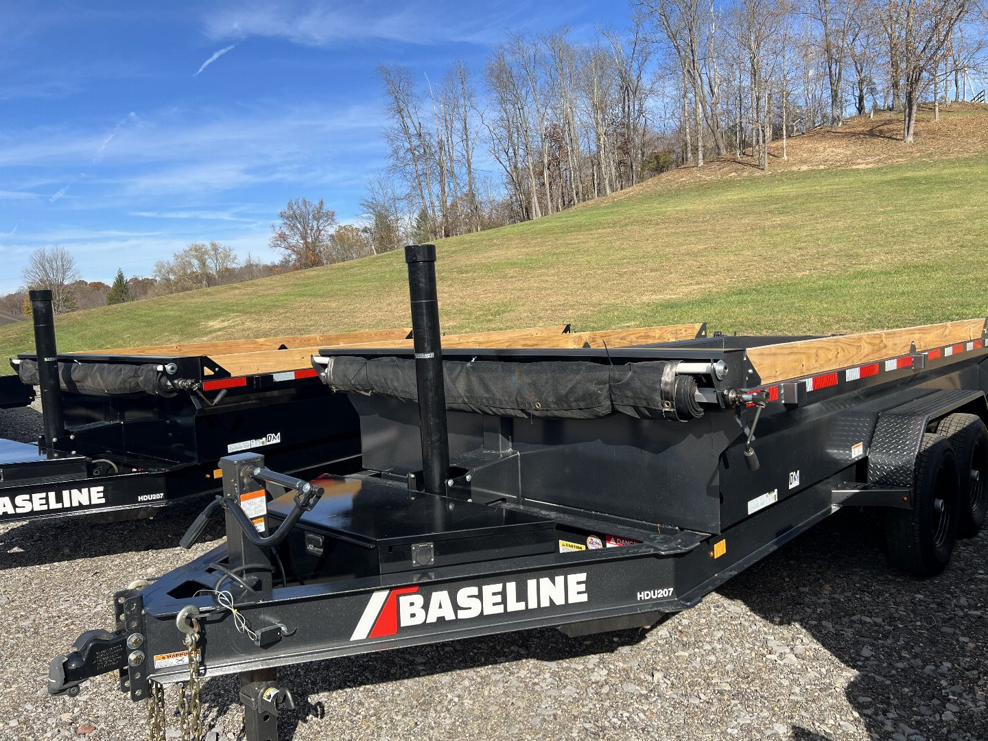 New 2025 Baseline HDU207 14X82 Dump Trailer