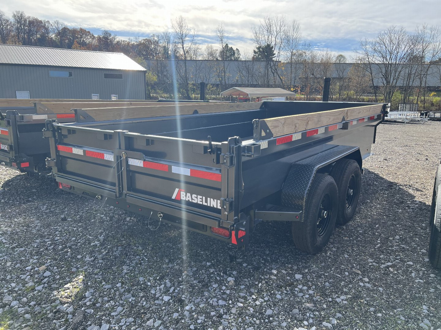 New 2025 Baseline HDU207 14X82 Dump Trailer