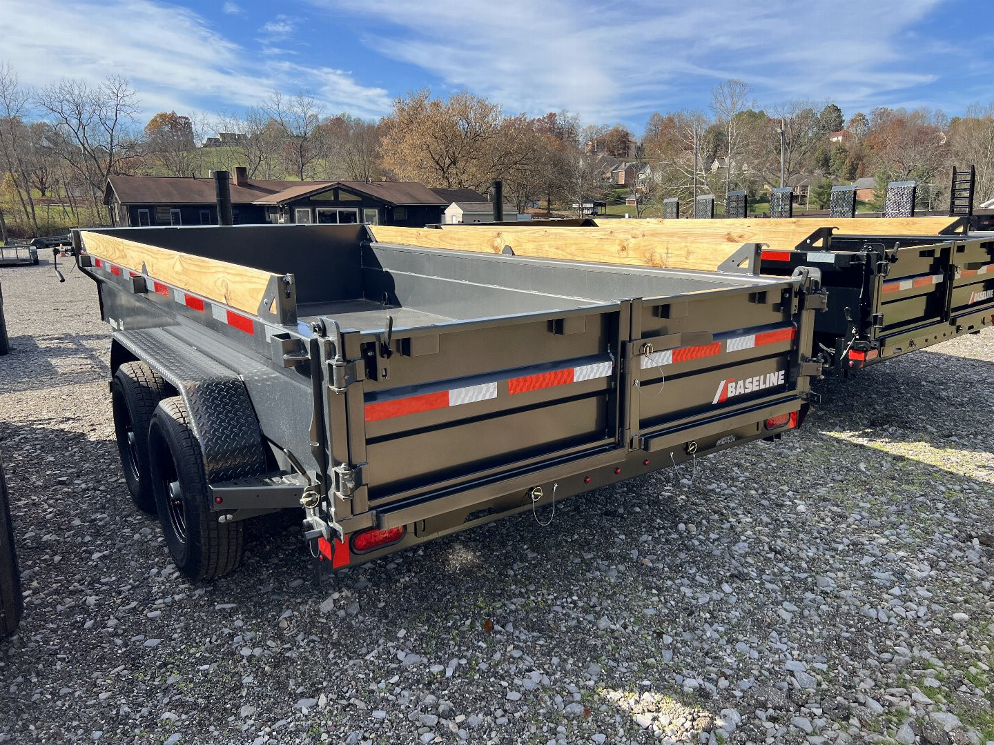 New 2025 Baseline HDU207 14X82 Dump Trailer
