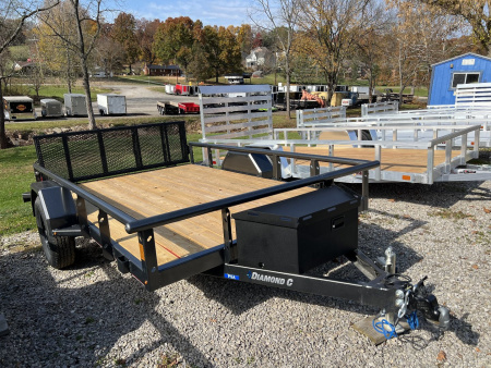 New 2025 Diamond C Trailers PSA 135 10X77 Utility Trailer
