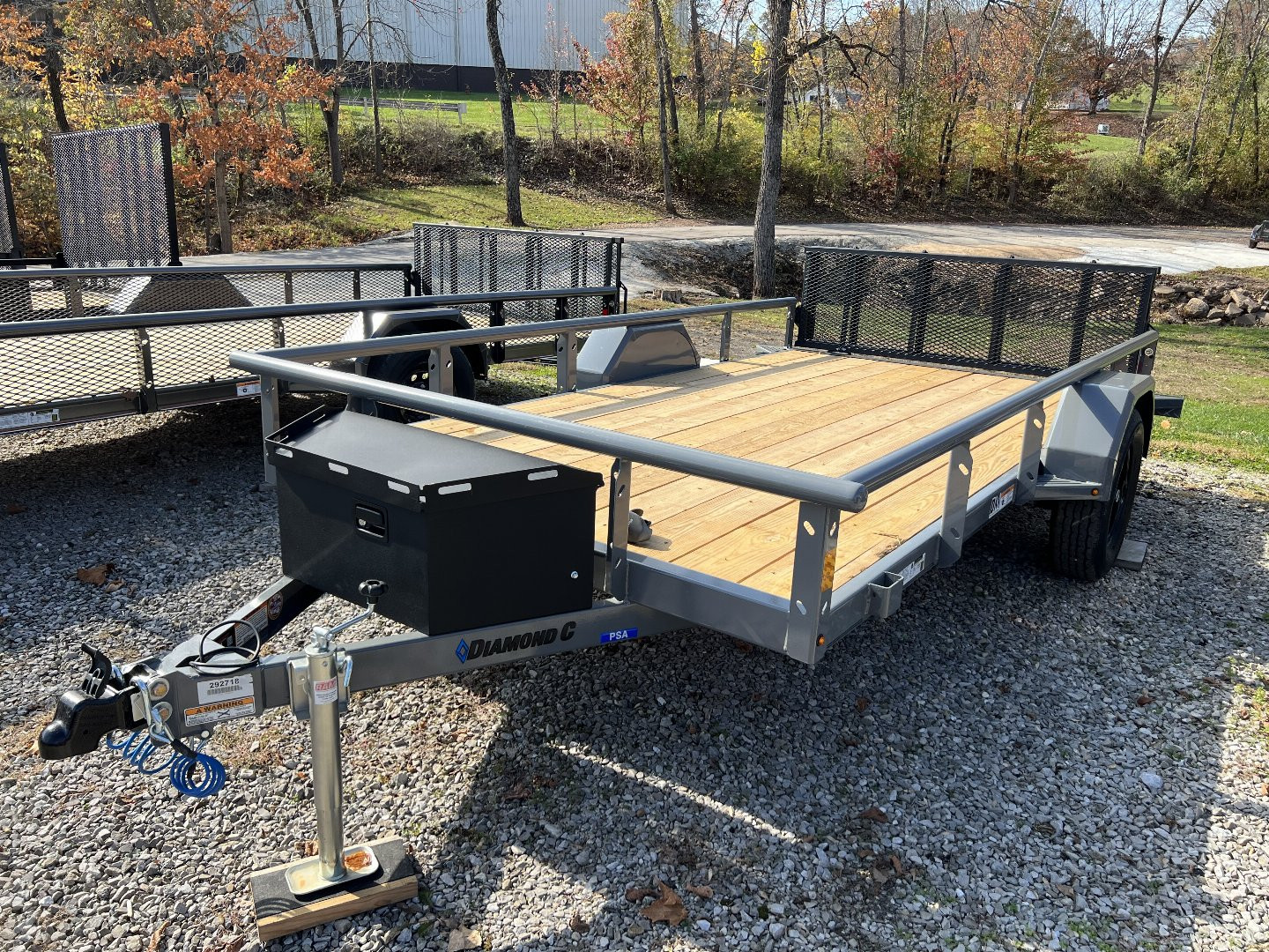 New 2025 Diamond C Trailers PSA 135 12X77 Utility Trailer
