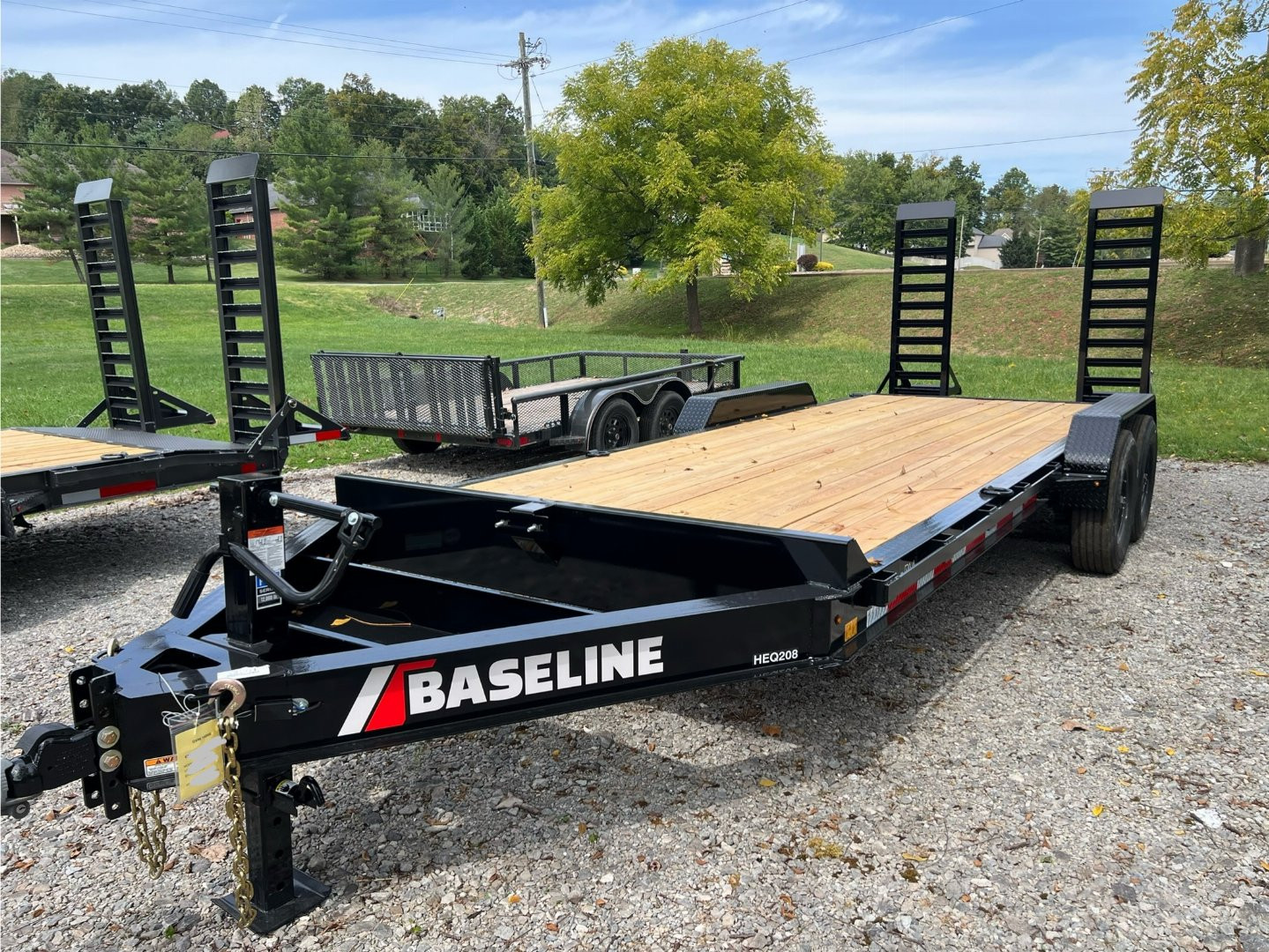New 2025 Baseline HEQ208 20X82 Equipment Trailer