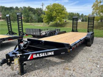 New 2025 Baseline HEQ208 20X82 Equipment Trailer