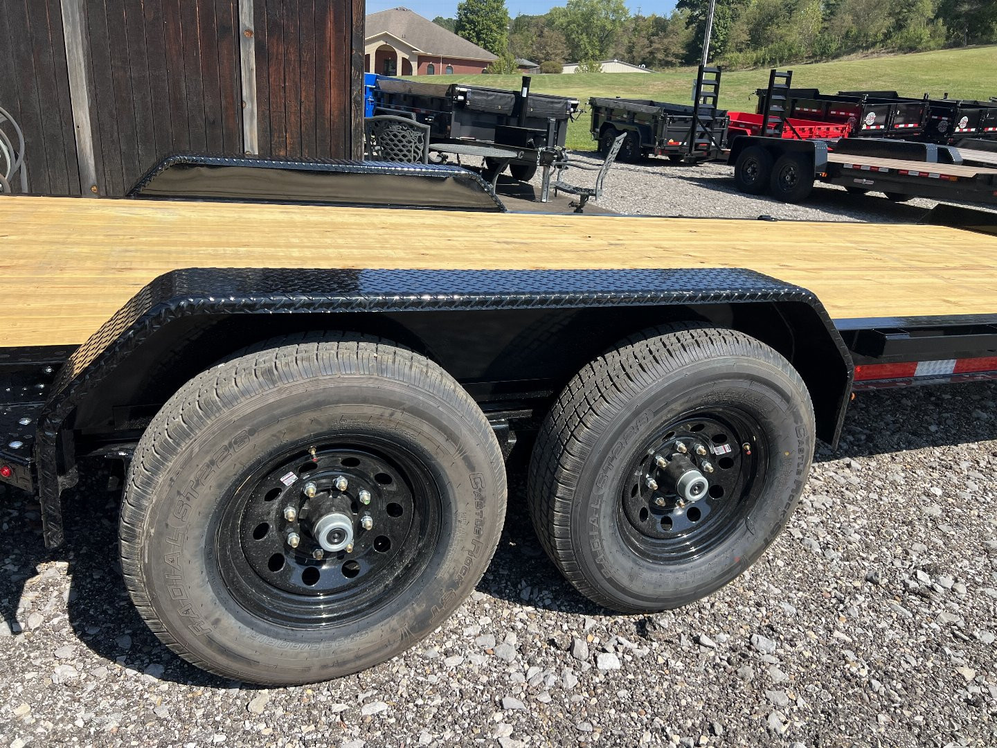 New 2025 Baseline HEQ207 22X82 Equipment Trailer