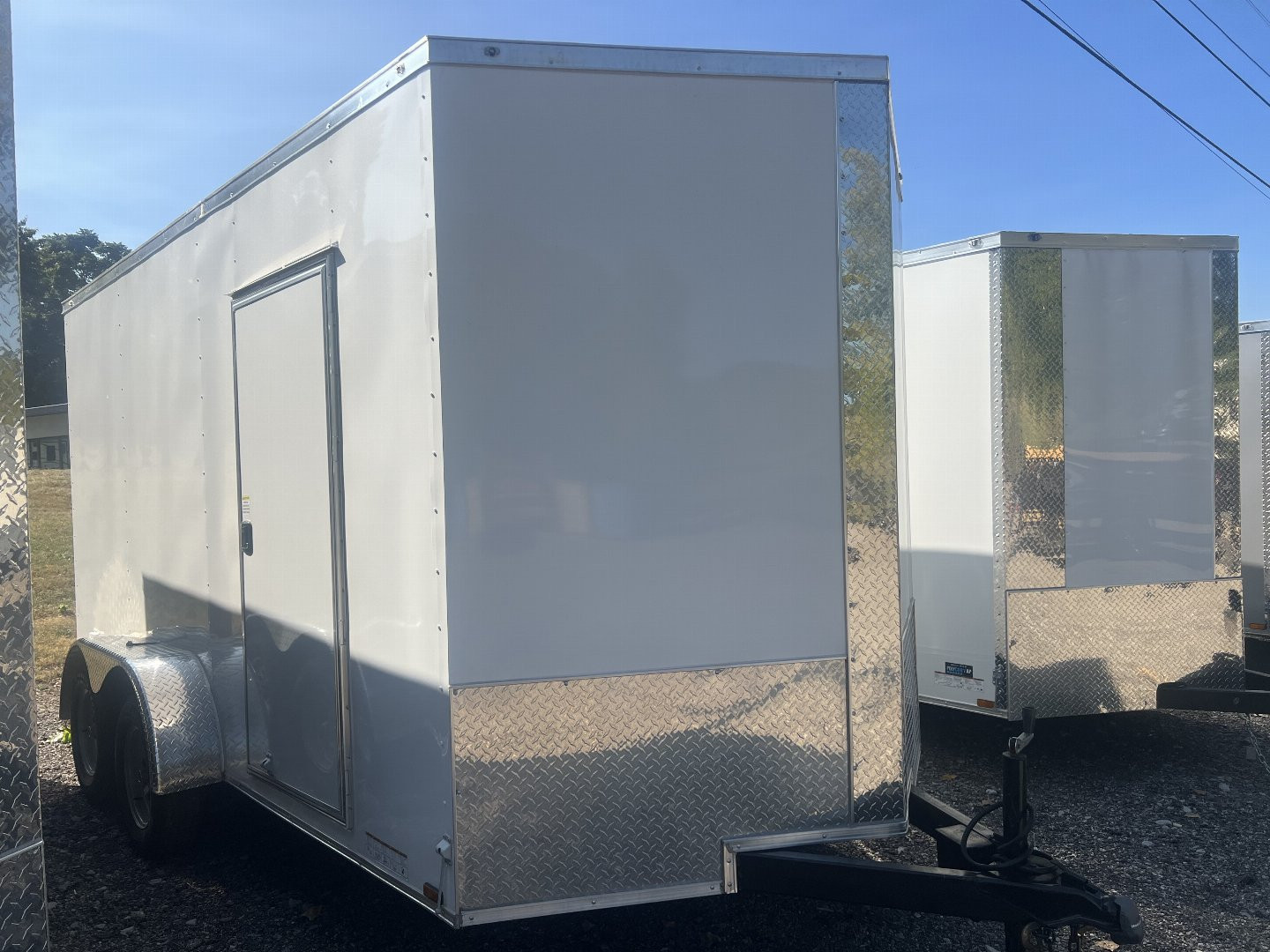 Used 2023 Giddy Up USA 7X14TA-3500 Cargo / Enclosed Trailer