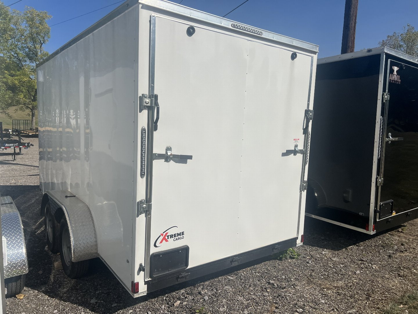 Used 2023 Giddy Up USA 7X14TA-3500 Cargo / Enclosed Trailer