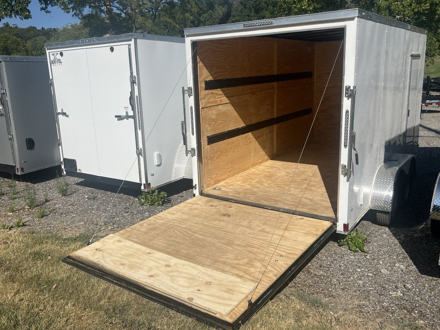 Used 2023 Giddy Up USA 7X14TA-3500 Cargo / Enclosed Trailer
