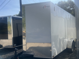 Used 2023 Giddy Up USA 7X14TA-3500 Cargo / Enclosed Trailer