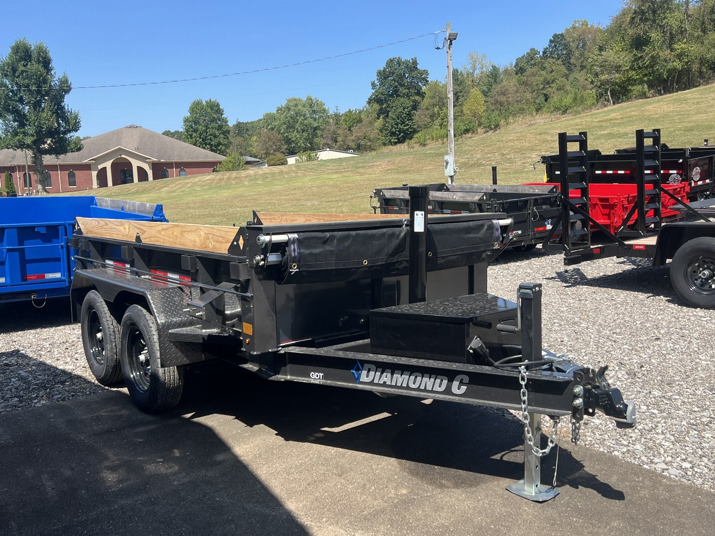 New 2024 Diamond C Trailers GDT235 10X60 Dump Trailer
