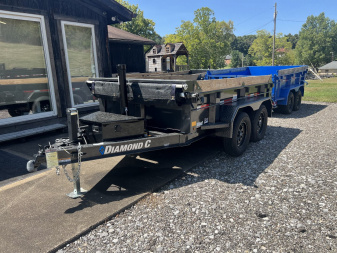 New 2024 Diamond C Trailers GDT235 10X60 Dump Trailer