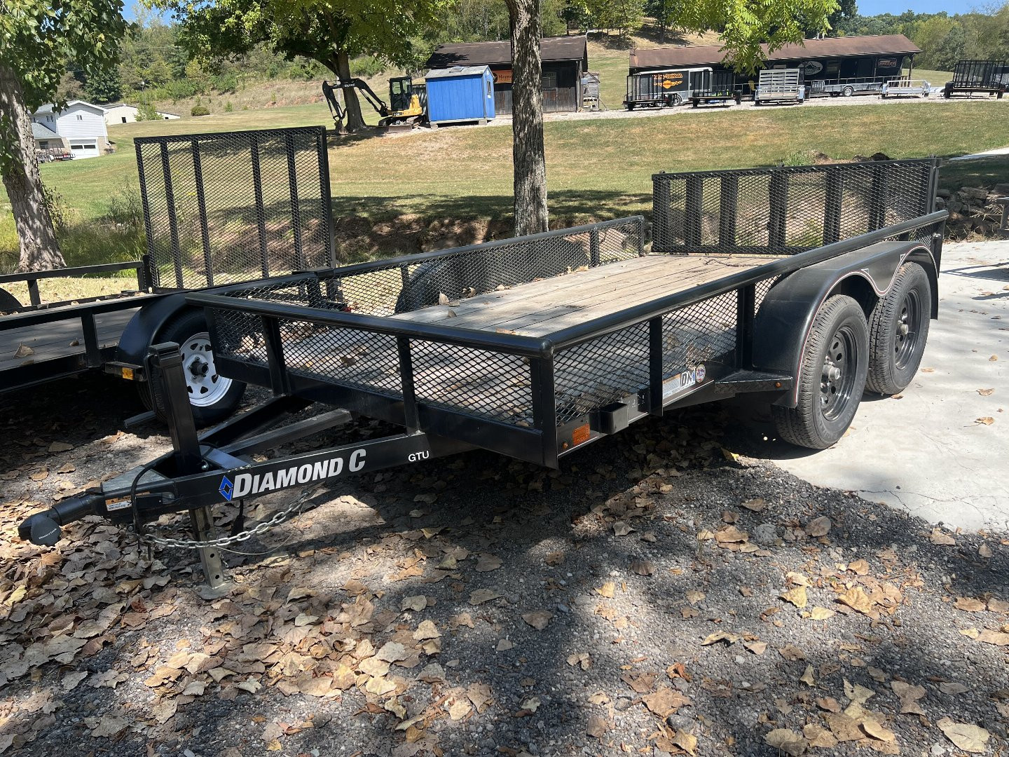 Used 2020 Diamond C Trailers GTU235 12X83 Utility Trailer