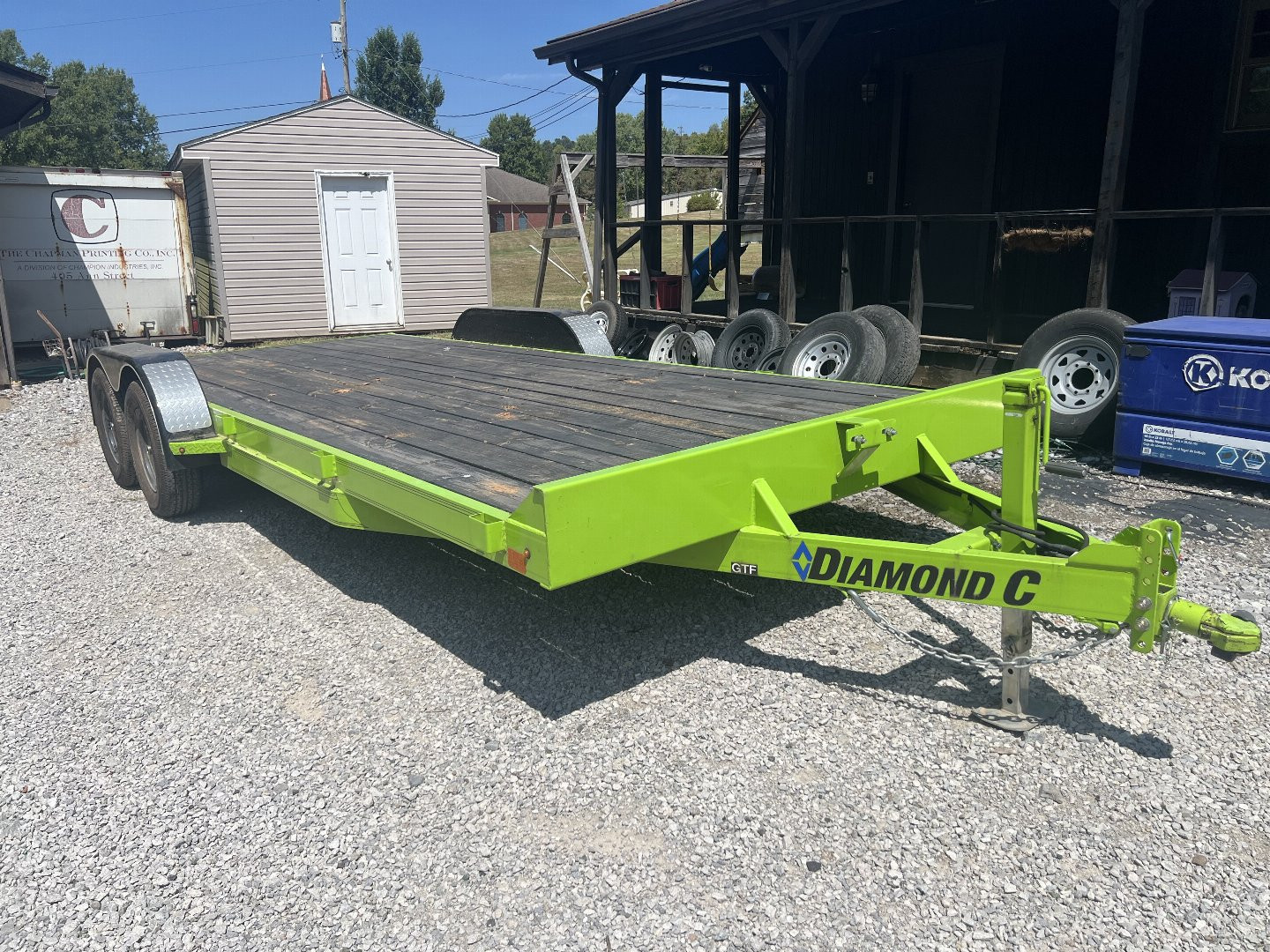 Used 2020 Diamond C Trailers GTF 235 20X83 *For Rent* Car Hauler