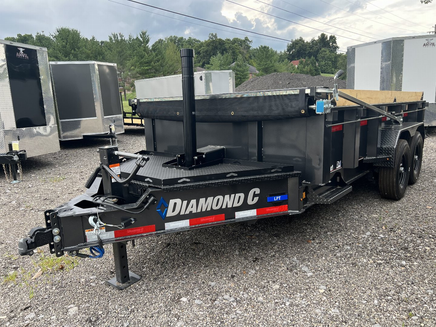 New 2024 Diamond C Trailers LPT207 14X82 Dump Trailer
