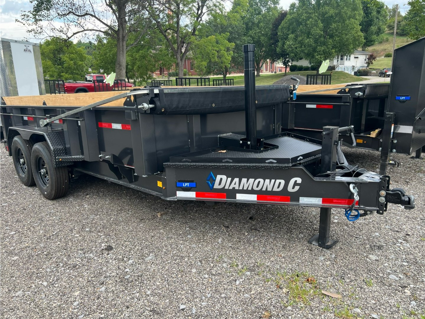 New 2024 Diamond C Trailers LPT207 14X82 Dump Trailer