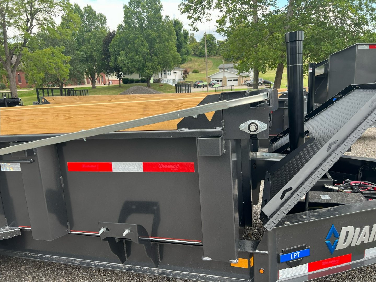 New 2024 Diamond C Trailers LPT207 14X82 Dump Trailer