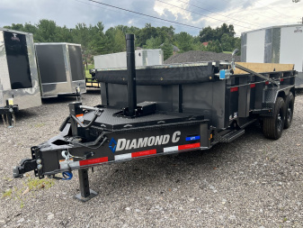 New 2024 Diamond C Trailers LPT207 14X82 Dump Trailer