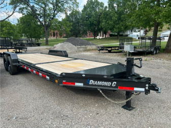 New 2024 DIAMOND C TRAILERS HDT207 22X82 Equipment Trailer
