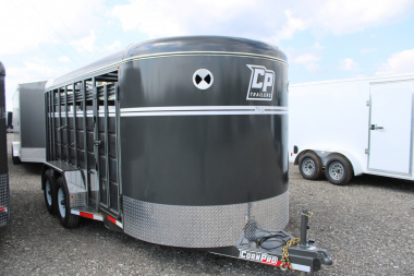 New 2025 CornPro 16' STOCK TRAILER 49104 Stock / Stock Combo Trailer