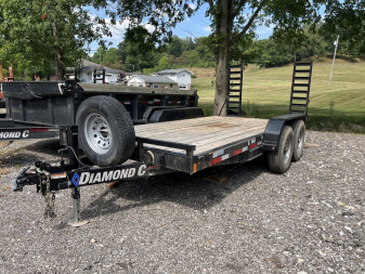 Used 2018 Diamond C Trailers REQ 16X82 *FOR RENT* Equipment Trailer