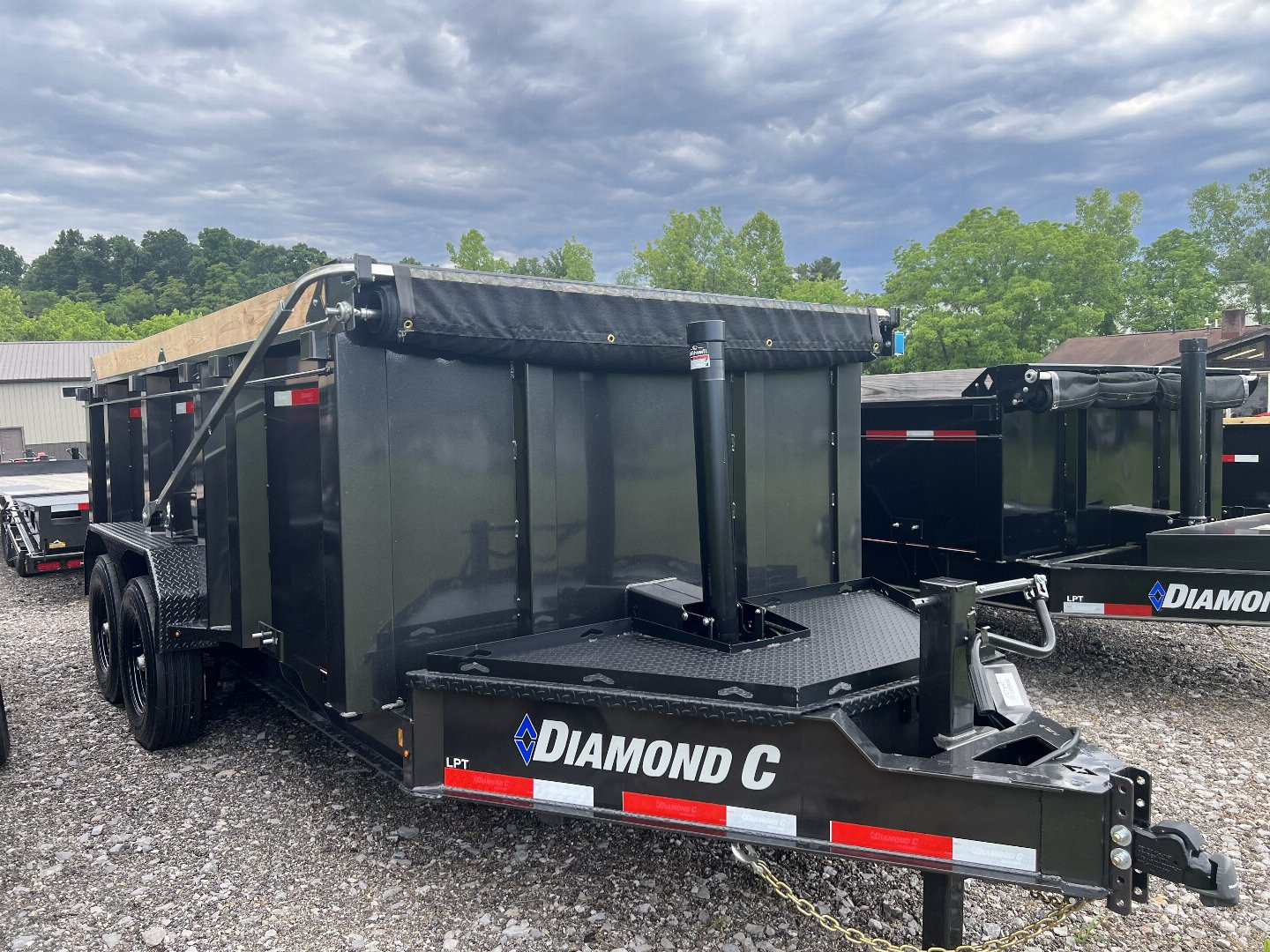 New 2024 Diamond C Trailers LPT207 14X82 Dump Trailer