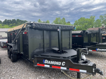 New 2024 Diamond C Trailers LPT207 14X82 Dump Trailer