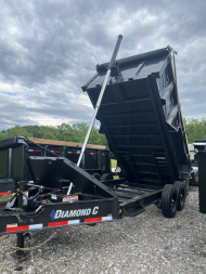 New 2024 Diamond C Trailers LPT207 14X82 Dump Trailer