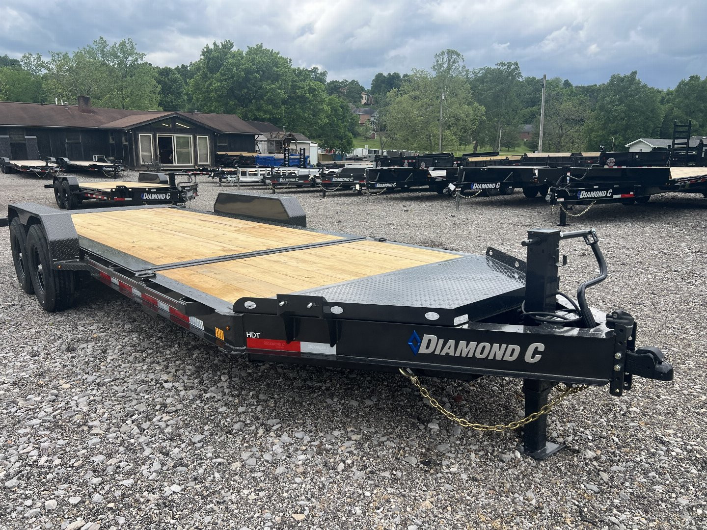 New 2024 Diamond C Trailers HDT207 20X82 Equipment Trailer